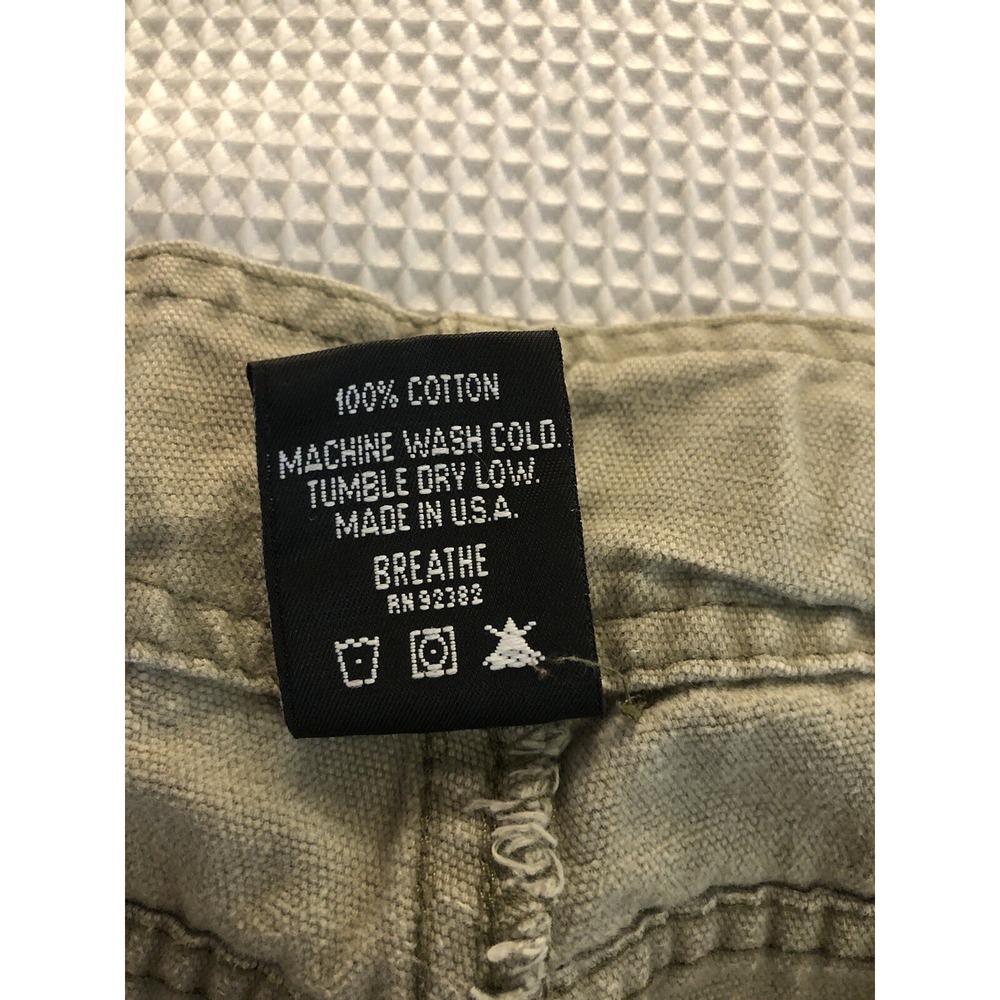 Prana Pants Mens Large Tan Breath Hiking Belted Cargo Utility Outdoors Work - Picture 8 of 9